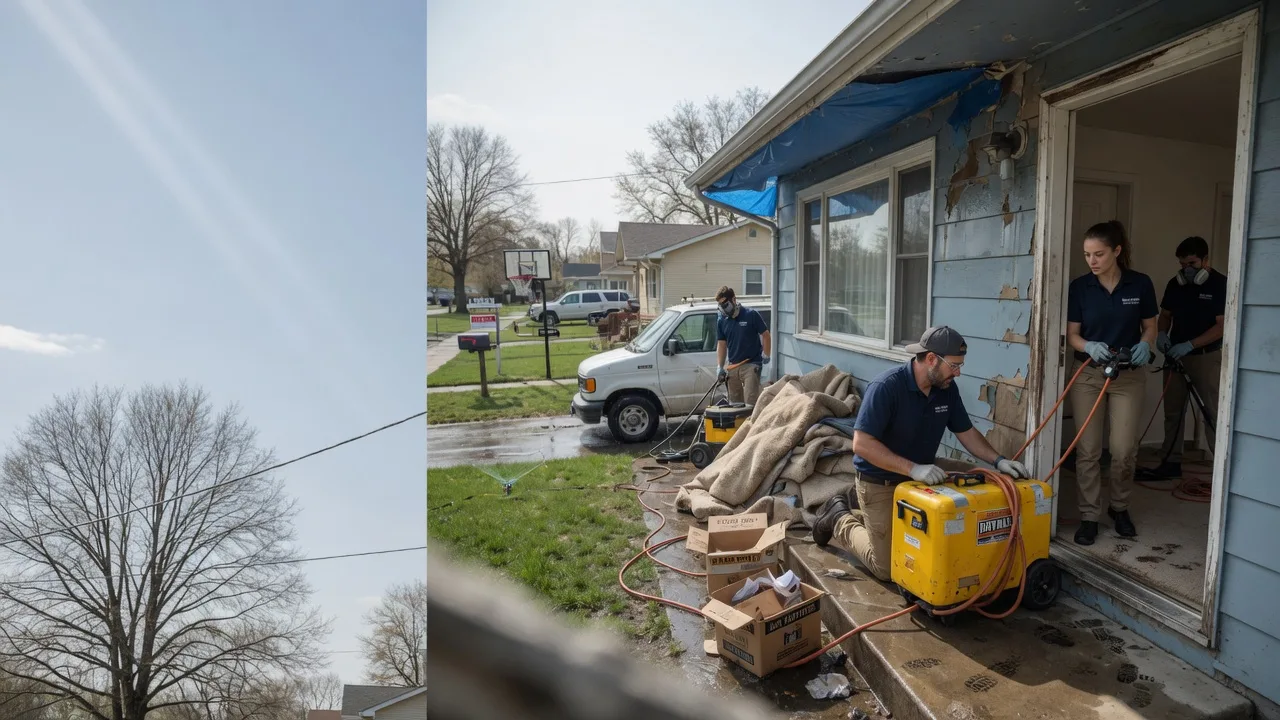 Basement Flood Cleanup in Hiawatha, IA near me